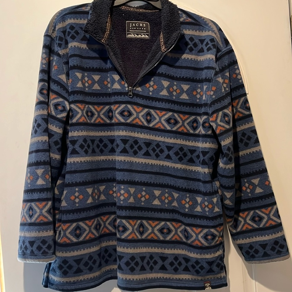 Men’s fleece pull over XL